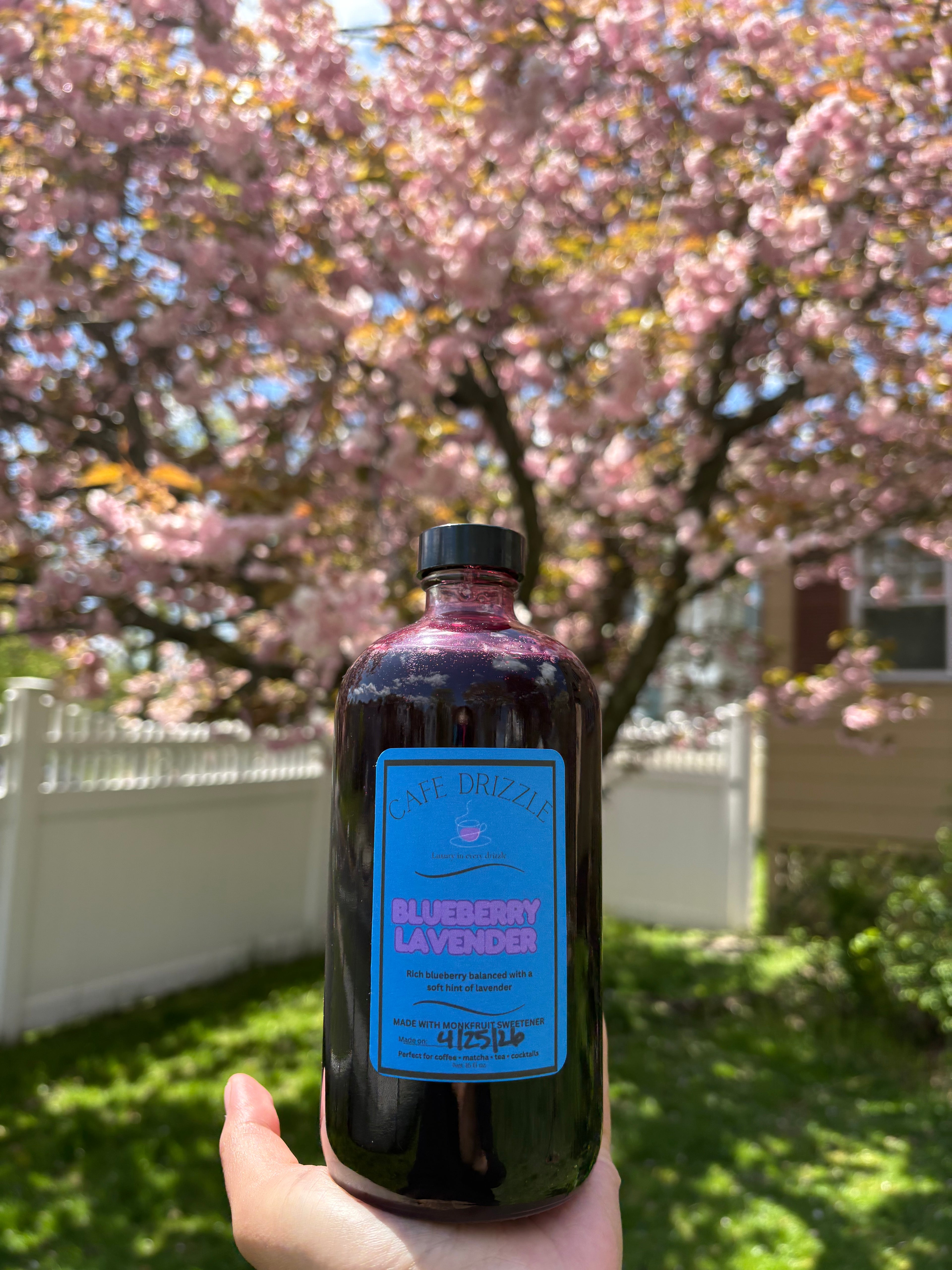 Blueberry Lavender Syrup